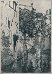 Canal de San Agostino, Venecia, c1905 1914-1915
