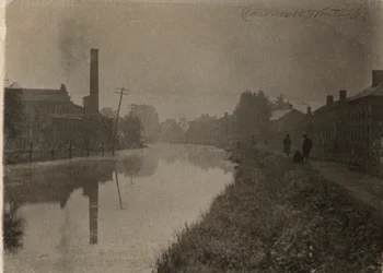 A lo largo del viejo canal, 1896