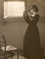 Niña con un espejo, 1898