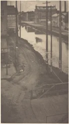 Postes telegráficos,c.1900 (foto)