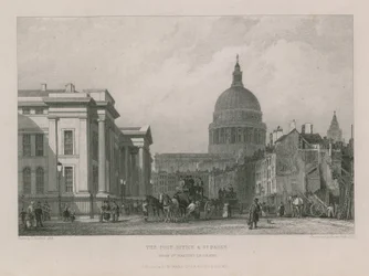 La oficina de correos y la Catedral de San Pablo