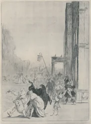 Después del baile de disfraces, 1920