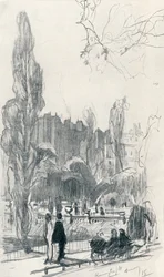 En los Jardines de Kensington - Etapa Uno, c1920