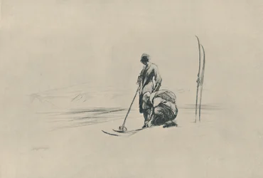 Los esquiadores, 1919