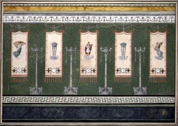 Diseño para decoración mural imperial