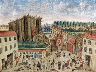 El asedio de la Bastilla