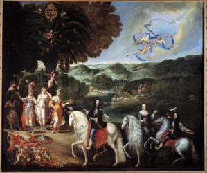 Alegoría del Tratado de Paz de los Pirineos 7 de noviembre