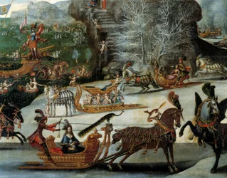 El trineo (detalle)