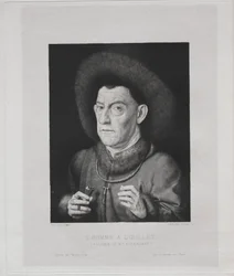 Hombre con un clavel, 1869
