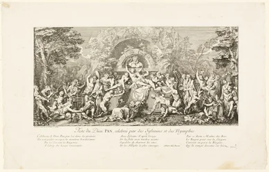 Fiesta del Dios Pan, celebrada por los silvanos
