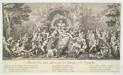 Fiesta del Dios PAN, celebrada por Silvanos y Ninfas