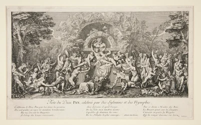 Fiesta del dios Pan, celebrada por Sylvains y Ninfas (Fiesta del dios Pan)