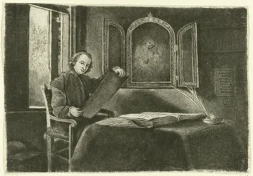 Retrato de Ponce-François Copette como Abraham Francen