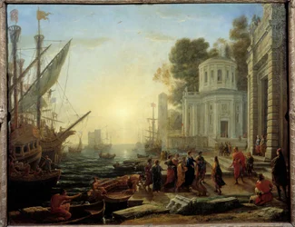 Desembarco de Cleopatra en Tarso