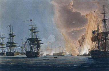 Un puerto marítimo, 1644