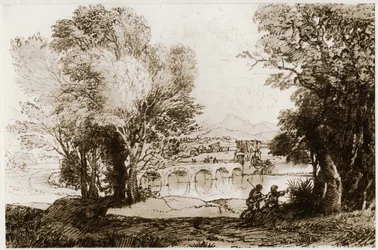 Un paisaje italiano, 1913