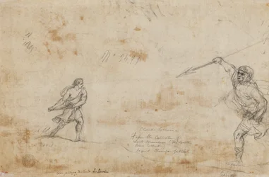 David y Goliat (verso)