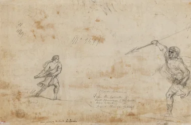 David y Goliat verso, c. 1645