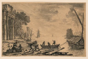 Escena de puerto