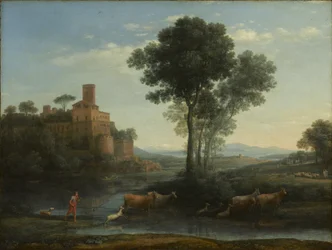 Paisaje con el viaje de Jacob