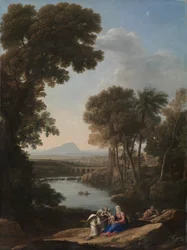 Descanso en la huida a Egipto