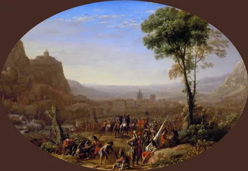El paso de Susa tomado por Luis XIII en 1629, ca 1631