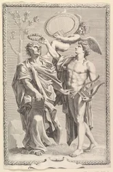 Frontispicio: Virgilio, Publii Virgilii Maronis Opera