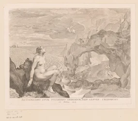 Perseo viene a liberar a Andrómeda