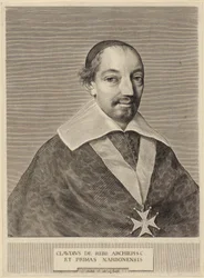Retrato de Claude de Rebé, arzobispo de Narbona