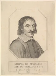 Retrato de Michel de Marolles, 1648