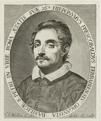 Retrato del compositor Girolamo Frescobaldi 1583-1643, 1634