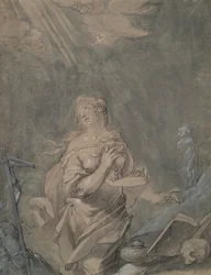 Santa María Magdalena en oración