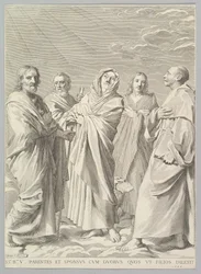 Santos Ana, José, Joaquín, Bernardo y Juan el Evangelista, 1648