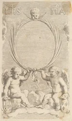 Dos Ángeles Sentados en Nubes
