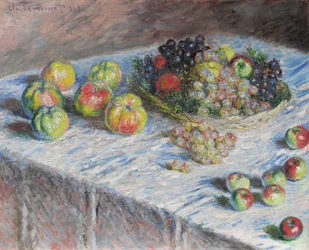 Manzanas y uvas