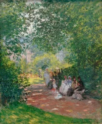 En el Parque Monceau
