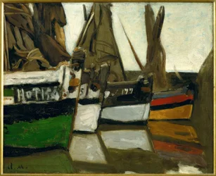 Barcos de pesca, Honfleur