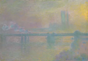 Puente de Charing Cross, Londres, 1901