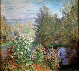 Esquina del jardín en Montgeron