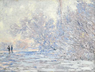 Escarcha en Giverny, 1885
