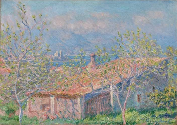 Casa del jardinero en Antibes, 1888