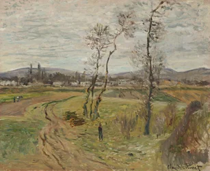 La llanura de Gennevilliers, 1877