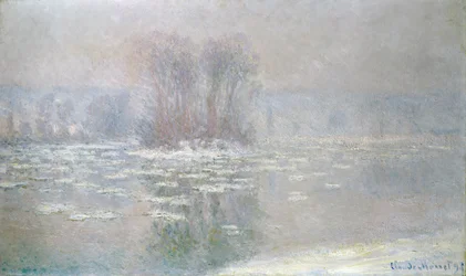 Hielo en Bennecourt, 1898