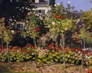 Jardín en flores