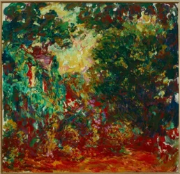 La Casa del Artista vista desde el Jardín de Rosas