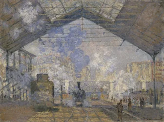 La estación de Saint-Lazare