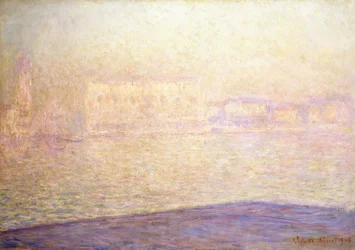 El Palacio Ducal visto desde San Jorge Mayor, 1908