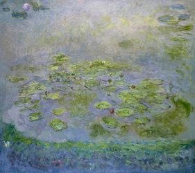 Nenúfares - Pintura de Claude Monet (1840-1926), óleo sobre lienzo