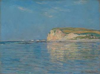 Marea baja en Pourville, cerca de Dieppe, 1882