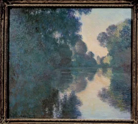 Mañana en el Sena cerca de Giverny